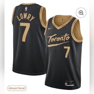 Toronto Raptors Kyle Lowry Nike Black 2020/21 Swingman Jersey - City Edition